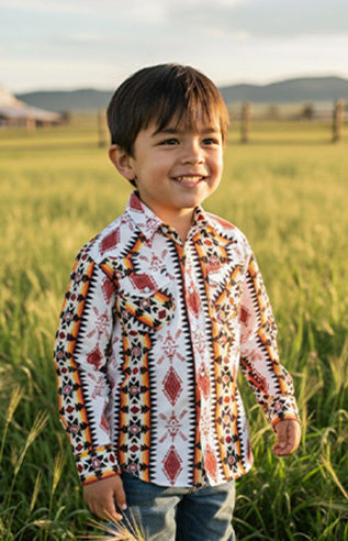 Kid's Snap Button Shirt