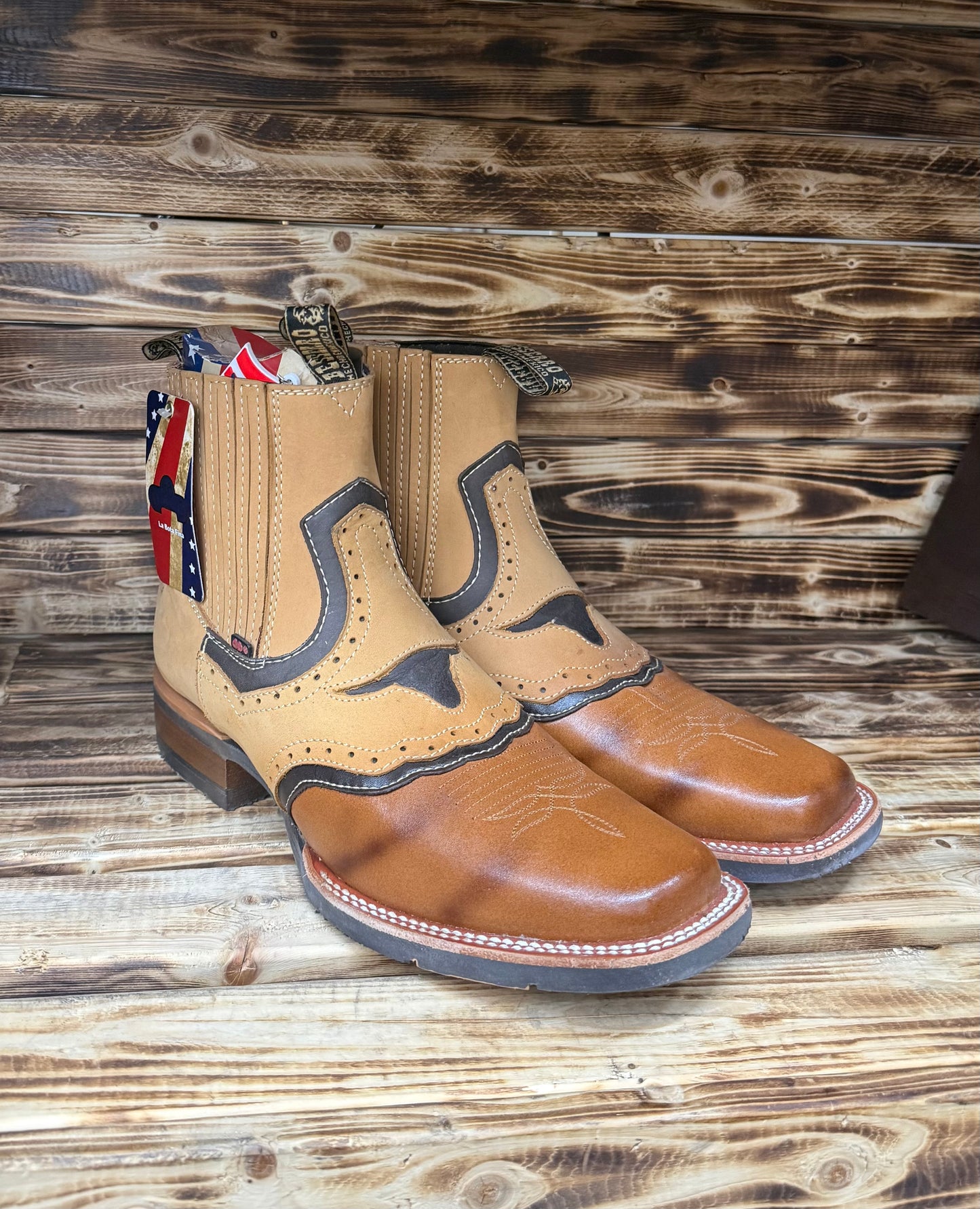 ankle boot bull head
