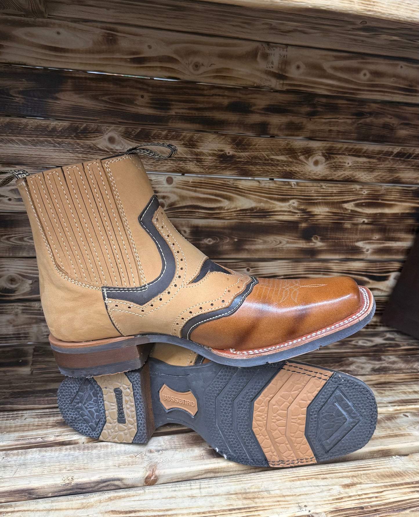 ankle boot bull head