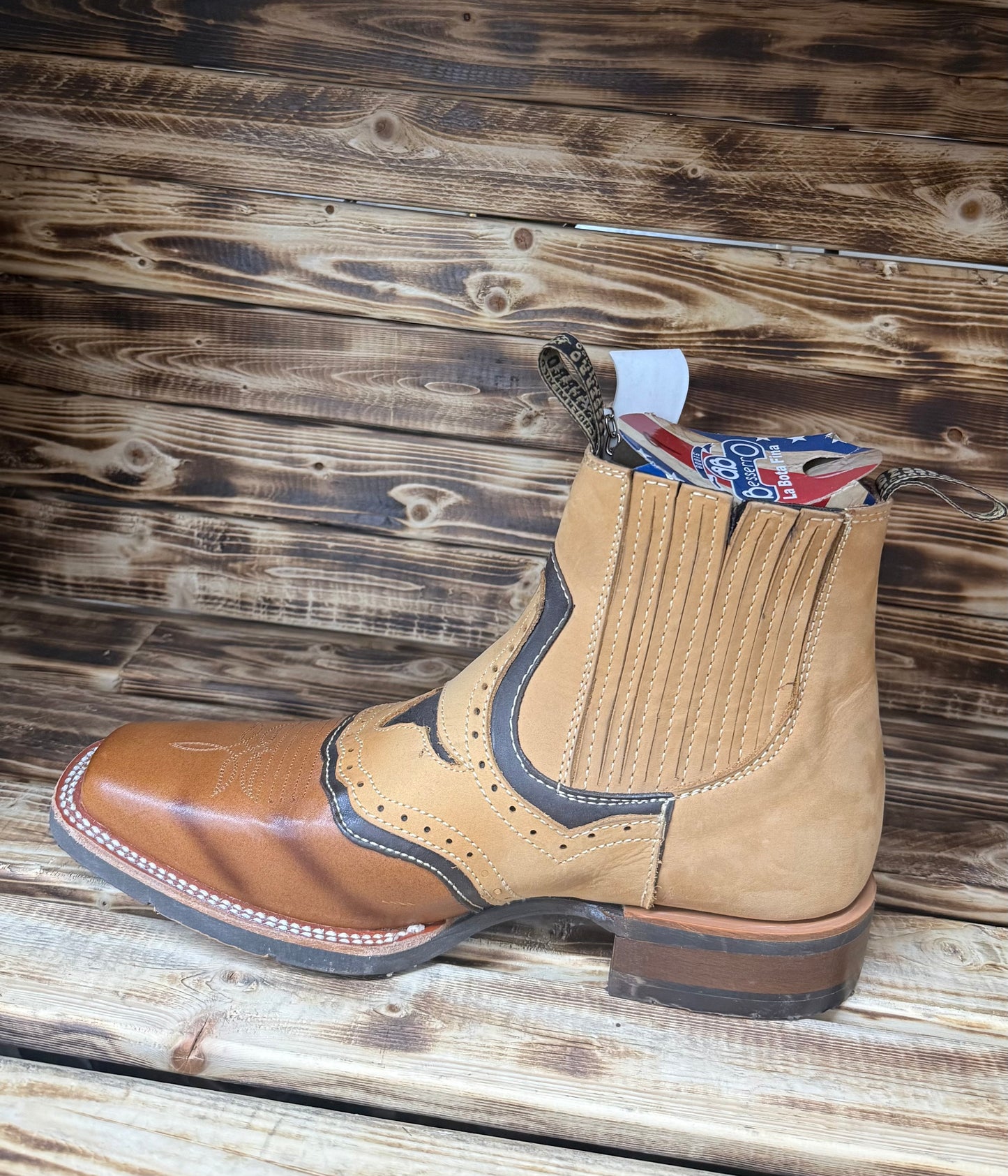 ankle boot bull head