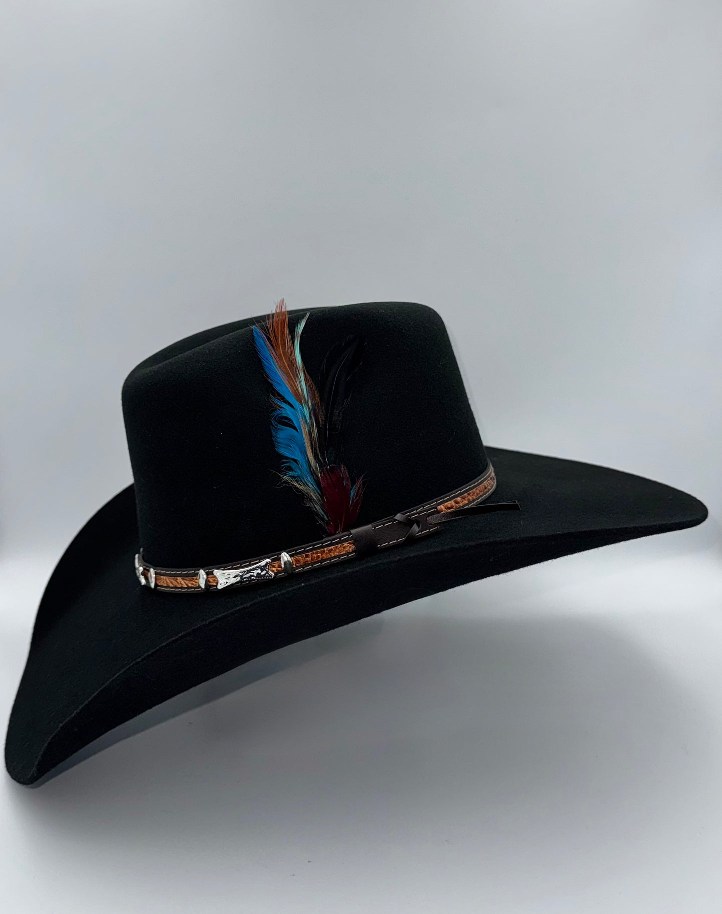 Felt Cowboy Hat 100% Sheep Wool 50X Cattleman