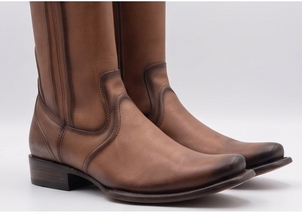 Palermo Booties Honey Leather (Miel)